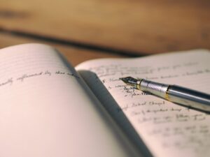 Creative writers journal love