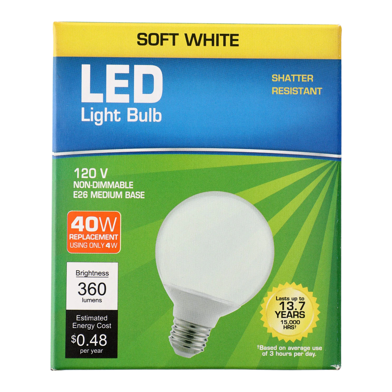 Dollar Tree Light Bulb